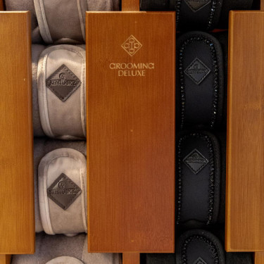 Bandendrager Grooming Deluxe van Kentucky Hout Beige Bandendrager Grooming Deluxe van Kentucky Hout Beige