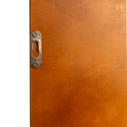 Rechtdoor Zweephouder Grooming Deluxe van Kentucky Hout Beige