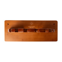 Ronde zweephouder Grooming Deluxe van Kentucky Hout Beige