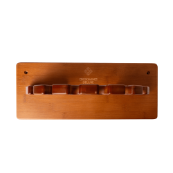 Ronde zweephouder Grooming Deluxe van Kentucky Hout Beige