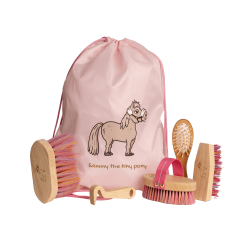 Sac à Brosses Set Sammy kids Grooming Deluxe by Kentucky Vieux rose Sac à Brosses Set Sammy kids Grooming Deluxe by Kentucky Vieux rose