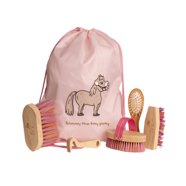 Sac à Brosses Set Sammy kids Grooming Deluxe by Kentucky Vieux rose Sac à Brosses Set Sammy kids Grooming Deluxe by Kentucky Vieux rose