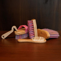 Sac à Brosses Set Sammy kids Grooming Deluxe by Kentucky Vieux rose Sac à Brosses Set Sammy kids Grooming Deluxe by Kentucky Vieux rose