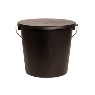 Seau avec Couvercle Grooming Deluxe by Kentucky Noir Seau avec Couvercle Grooming Deluxe by Kentucky Noir