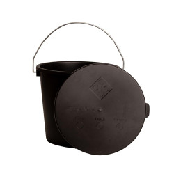 Seau avec Couvercle Grooming Deluxe by Kentucky Noir Seau avec Couvercle Grooming Deluxe by Kentucky Noir