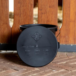 Seau avec Couvercle Grooming Deluxe by Kentucky Noir Seau avec Couvercle Grooming Deluxe by Kentucky Noir