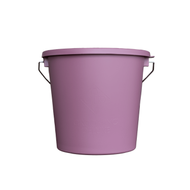 Seau avec Couvercle Grooming Deluxe by Kentucky Vieux rose