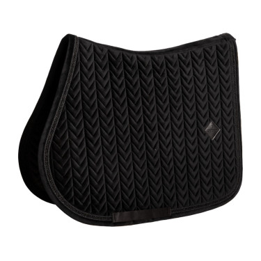 Tapis de selle Kentucky Velvet Mini Peals Jumping Noir