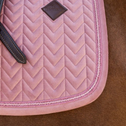 Tapis de selle Kentucky Velvet Mini Peals Jumping Vieux rose