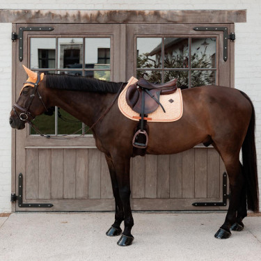 Tapis de Selle Velours Kentucky Imprimés Orange Tapis de Selle Velours Kentucky Imprimés Orange