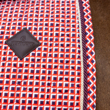 Tapis de Selle Velours Kentucky Imprimés Violet Tapis de Selle Velours Kentucky Imprimés Violet