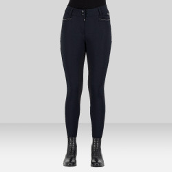 Pantalon d'équitation Euro-Star Arielle Connect FullGrip femme Noir