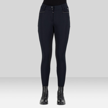 Pantalon d'équitation Euro-Star Arielle Connect FullGrip femme Noir