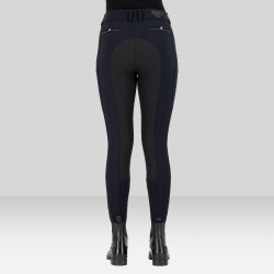 Pantalon d'équitation Euro-Star Arielle Connect FullGrip femme Noir