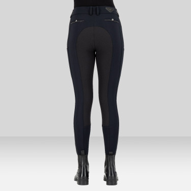 Pantalon d'équitation Euro-Star Arielle Connect FullGrip femme Noir