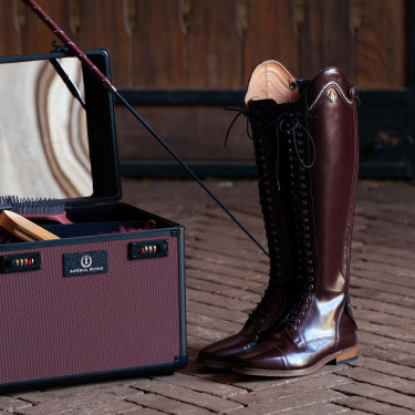 Bottes d'équitation Imperial Riding Olania Dressage Longue/Large Bordeaux
