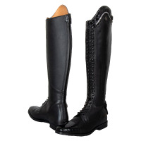 Bottes d'équitation Imperial Riding Olania Dressage Courte/Large Black lack / chrystal