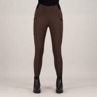 Legging d'équitation HV Polo Estrelle FullGrip femme Bois Beige Legging d'équitation HV Polo Estrelle FullGrip femme Bois Beige
