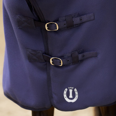 Fleecedeken met hals Imperial Riding Fundamental Marine Marineblauw Fleecedeken met hals Imperial Riding Fundamental Marine Marineblauw