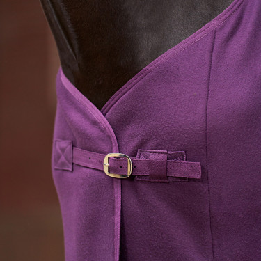 Fleece deken Imperial Riding Fundamental Vijg Violet Fleece deken Imperial Riding Fundamental Vijg Violet