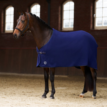 Fleece deken Imperial Riding Fundamental Basic Marine Marineblauw Fleece deken Imperial Riding Fundamental Basic Marine Marineblauw