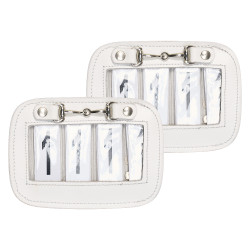 Numéro de compétition HV Polo Gloria square par 2 Blanc Numéro de compétition HV Polo Gloria square par 2 Blanc