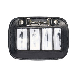 Numéro de compétition HV Polo Gloria square par 2 Noir