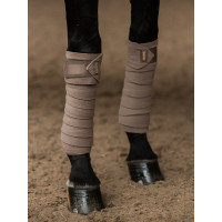 Bandes de polo Equestrian Stockholm Tout noir scintillant Bandes de polo Equestrian Stockholm Tout noir scintillant
