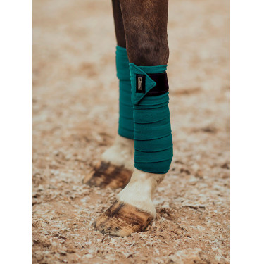 Polo-bandages Equestrian Stockholm Smaragd Groen