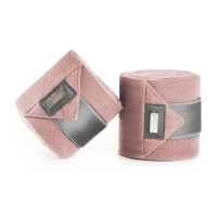 Polo-bandages Equestrian Stockholm Helemaal zwart glanzend