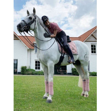 Bandes de polo Equestrian Stockholm Rose Bandes de polo Equestrian Stockholm Rose