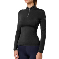 Base Layer Equestrian Stockholm Air Breeze Sunshirt femme Noir edition