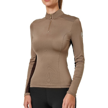 Base layer Equestrian Stockholm Air Breeze Sunshirt dames Champagne Beige