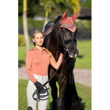 Base Layer Equestrian Stockholm Air Breeze Sunshirt femme Coral Rose