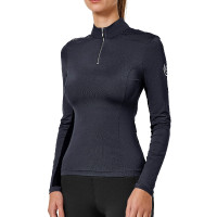 Base layer Equestrian Stockholm Air Breeze Sunshirt dames Middernachtblauw Marineblauw