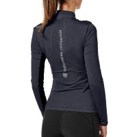 Base layer Equestrian Stockholm Air Breeze Sunshirt dames Middernachtblauw Marineblauw