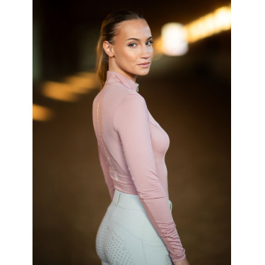 Base Layer Equestrian Stockholm Air Breeze Sunshirt femme Rose
