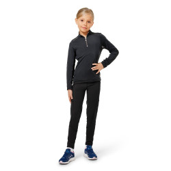 Base Layer Equestrian Stockholm Air Breeze Sunshirt Young Rider Zwart