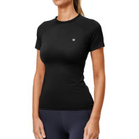 Base Layer Equestrian Stockholm Dynamic femme manches courtes Noir édition