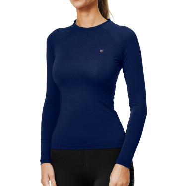 Base Layer Equestrian Stockholm Dynamic dames met lange mouwen Lagune blush Base Layer Equestrian Stockholm Dynamic dames met lange mouwen Lagune blush