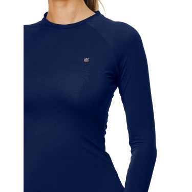 Base Layer Equestrian Stockholm Dynamic dames met lange mouwen Lagune blush Base Layer Equestrian Stockholm Dynamic dames met lange mouwen Lagune blush