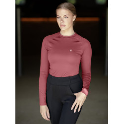 Base Layer Equestrian Stockholm Dynamic dames met lange mouwen Roze amber Base Layer Equestrian Stockholm Dynamic dames met lange mouwen Roze amber