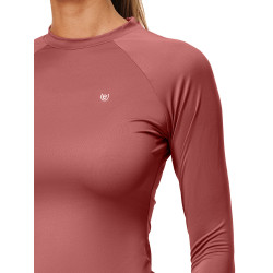 Base Layer Equestrian Stockholm Dynamic dames met lange mouwen Roze amber Base Layer Equestrian Stockholm Dynamic dames met lange mouwen Roze amber