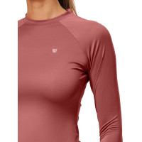 Base Layer Equestrian Stockholm Dynamic femme manches longues Rose amber Blanc Base Layer Equestrian Stockholm Dynamic femme manches longues Rose amber Blanc