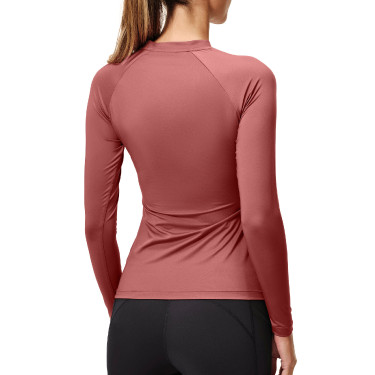 Base Layer Equestrian Stockholm Dynamic dames met lange mouwen Roze amber Base Layer Equestrian Stockholm Dynamic dames met lange mouwen Roze amber