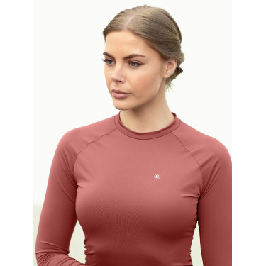 Base Layer Equestrian Stockholm Dynamic dames met lange mouwen Roze amber Base Layer Equestrian Stockholm Dynamic dames met lange mouwen Roze amber