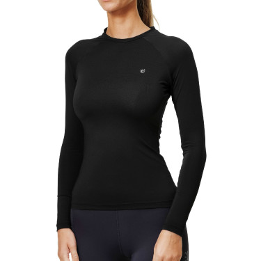 Base Layer Equestrian Stockholm Dynamic femme manches longues Noir Base Layer Equestrian Stockholm Dynamic femme manches longues Noir