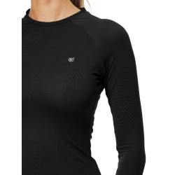 Base Layer Equestrian Stockholm Dynamic dames met lange mouwen Zwart