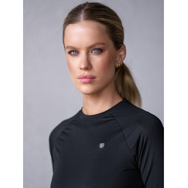 Base Layer Equestrian Stockholm Dynamic femme manches longues Noir Base Layer Equestrian Stockholm Dynamic femme manches longues Noir