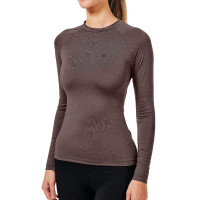 Base Layer Equestrian Stockholm Dynamic femme manches longues Modern mocha Marron Base Layer Equestrian Stockholm Dynamic femme manches longues Modern mocha Marron